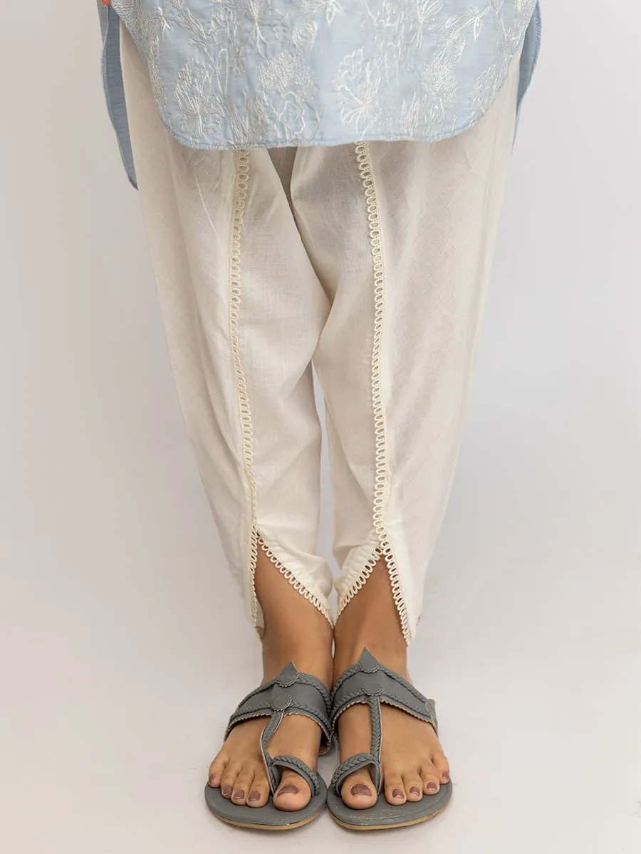 1pc Plain Cambric Stitched Trouser - (Y-00002)