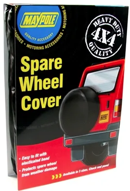 4X4 Wheel Cover - 31/79cm Diameter - Black