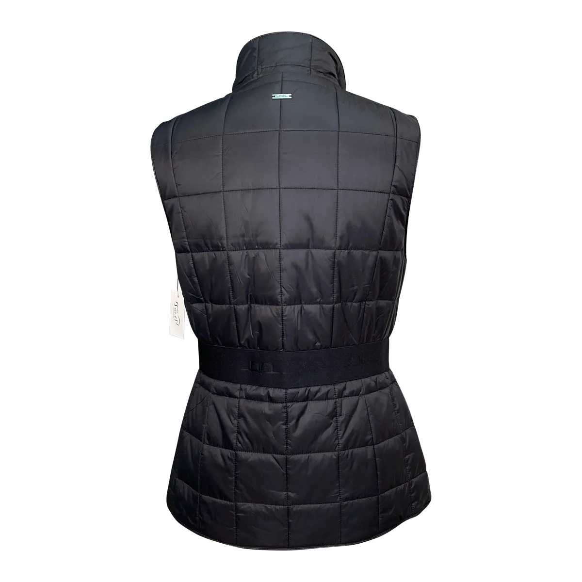 Alessandro Albanese 'Insula' Quilted Vest in Black - Women's Medium