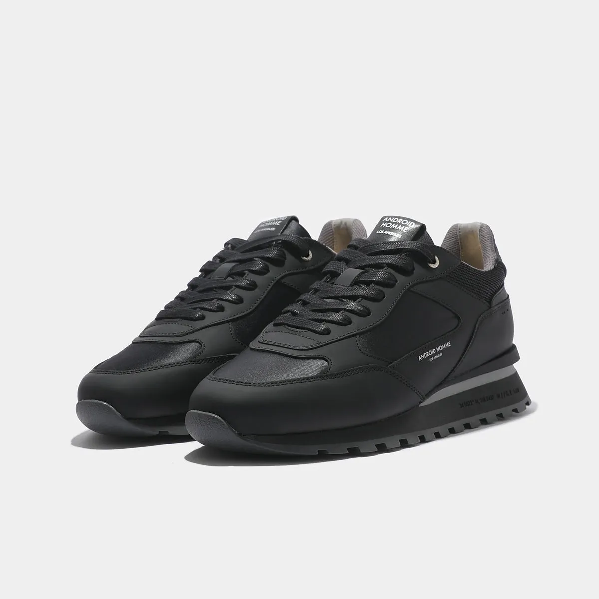 Android Homme - Lechuza Racer Trainers in Black