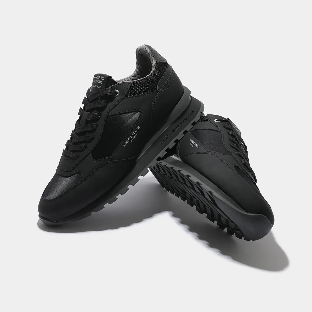 Android Homme - Lechuza Racer Trainers in Black