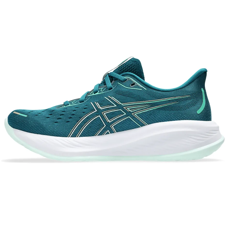 Asics Cumulus 26 Women's Running Shoes SS24 Rich Teal /Pale Mint