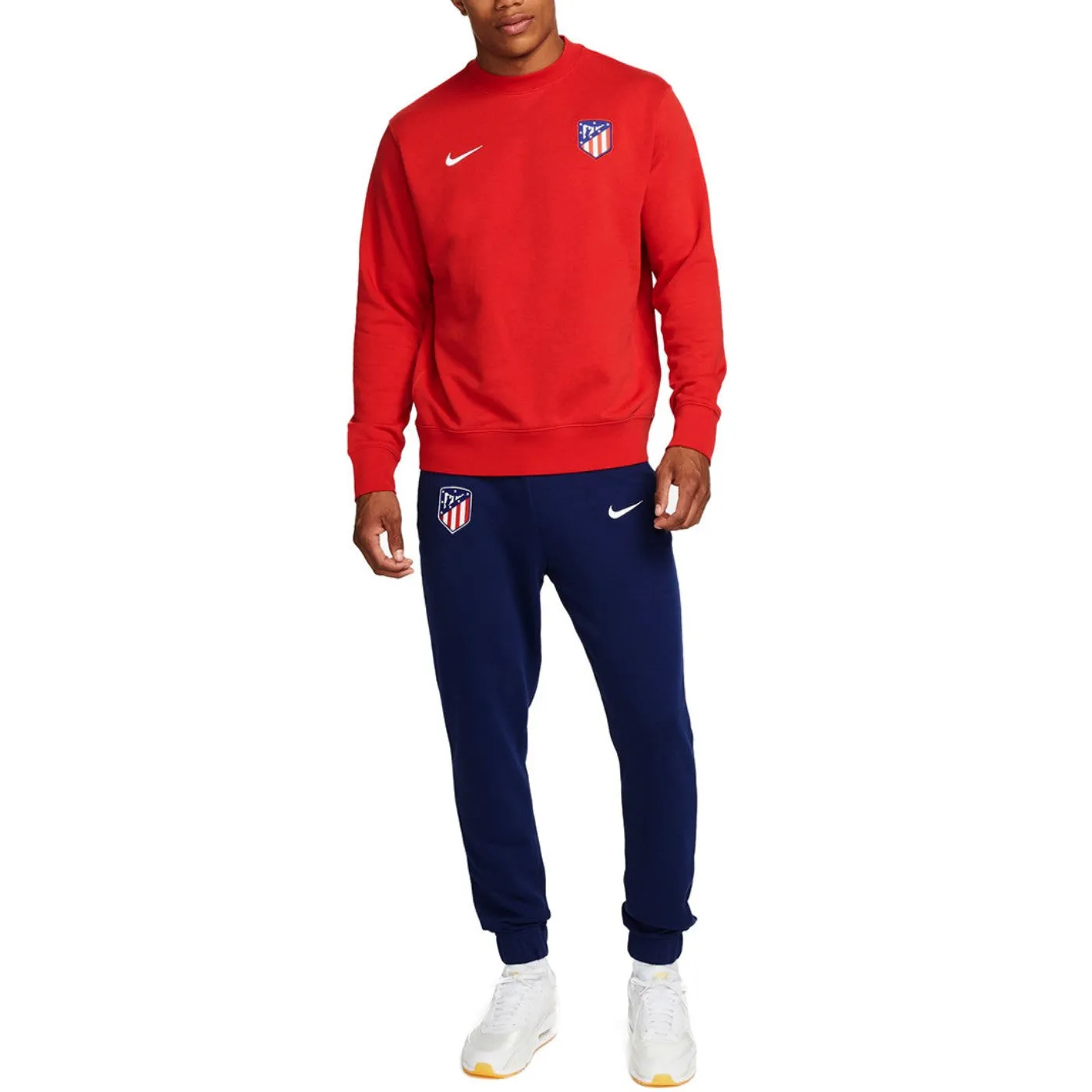 Atletico Madrid Casual Crew cotton tracksuit 2023/24 - Nike