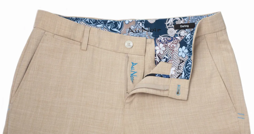 Au Noir Stretch Pant | Wesson Lancaster Beige