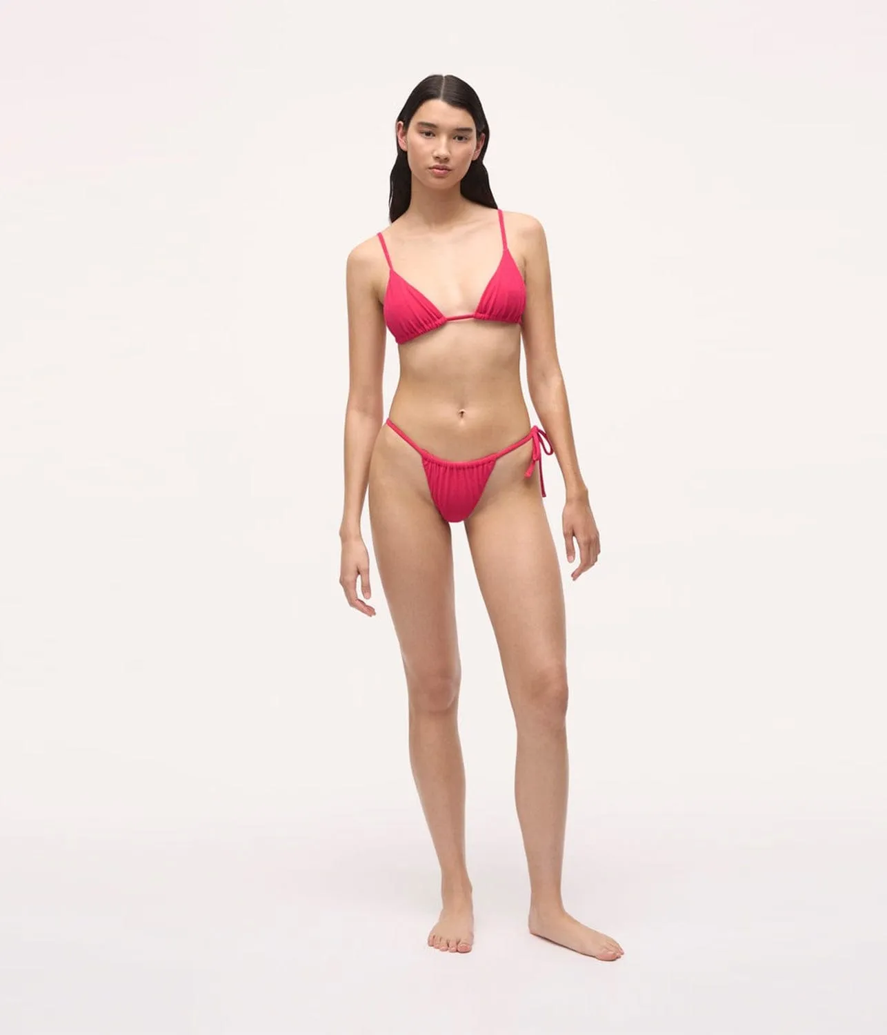 AVA STRING BIKINI BOTTOM- PINK