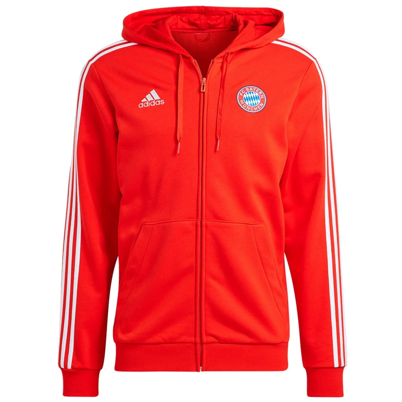 Bayern Munich Casual 3S hooded presentation tracksuit 2023/24 - Adidas