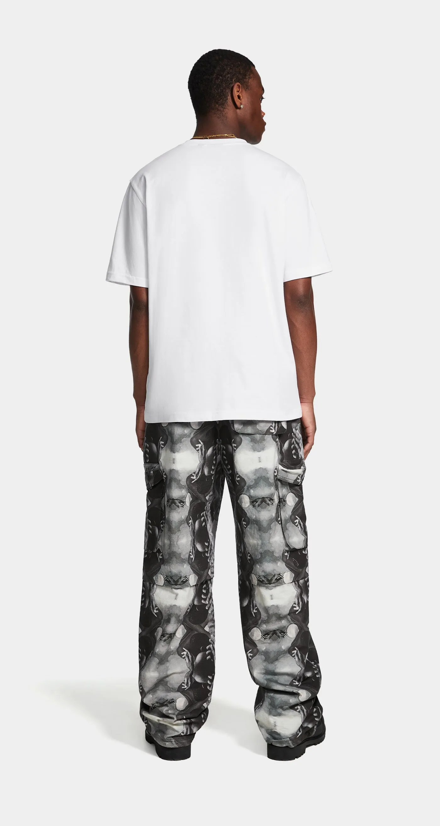 Black Source Landscape Track Pants