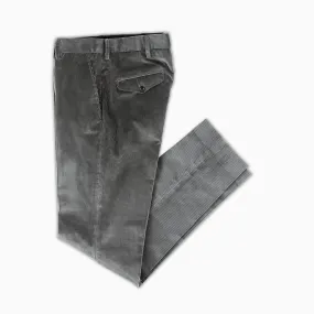 Boris Chino Pants Soft Cotton Corduroy (mud grey)