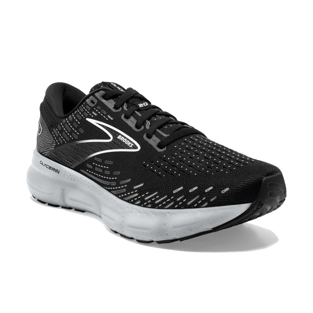 Brooks Women's Glycerine 20 Black/White