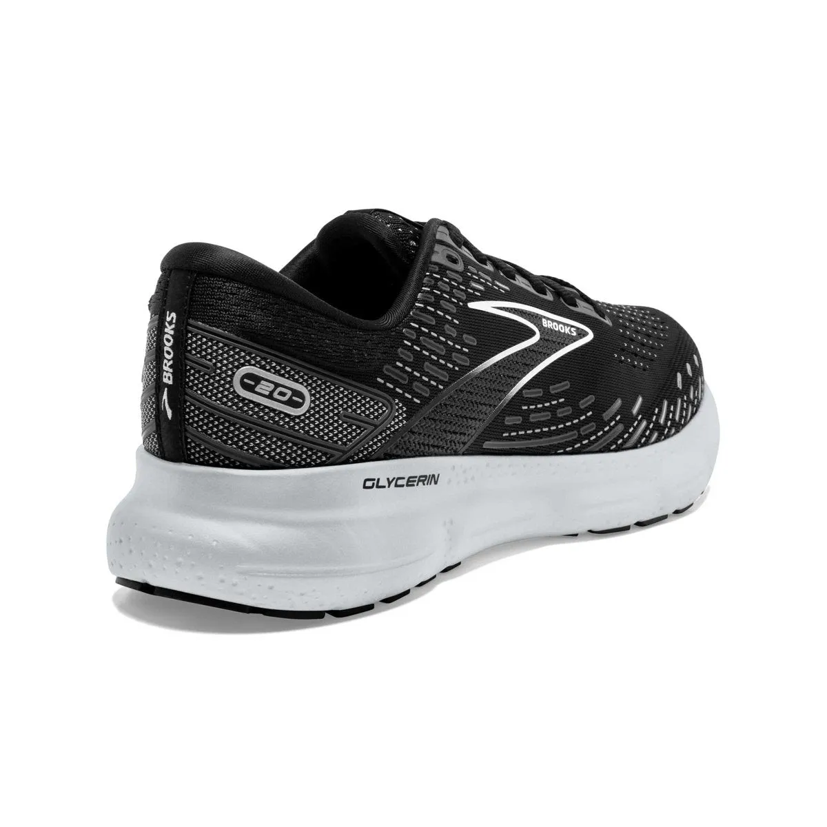 Brooks Women's Glycerine 20 Black/White