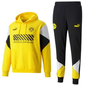 BVB Borussia Dortmund Casual Fans presentation tracksuit 2021/22 - Puma