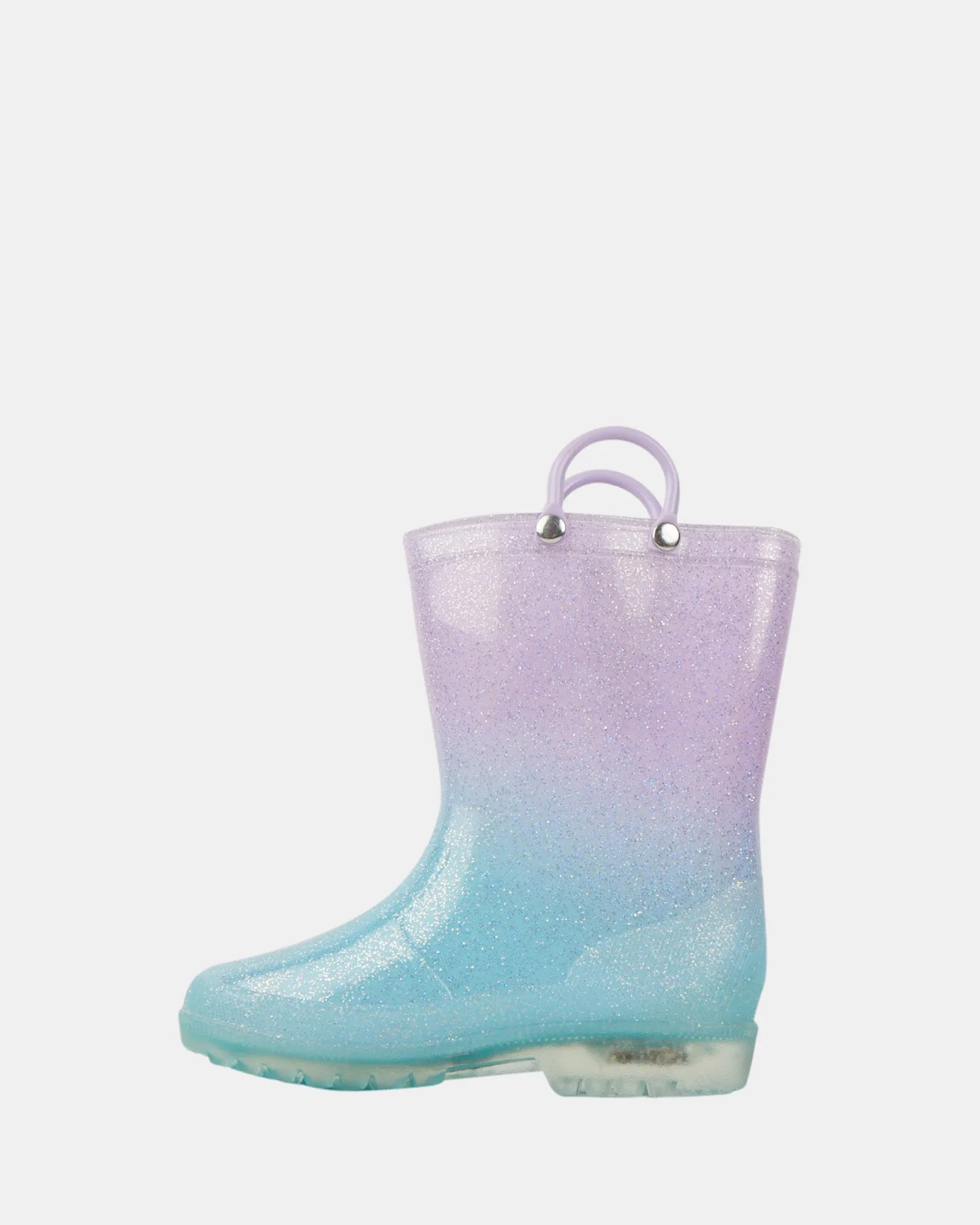 Calli Rainbow Gumboot Lilac Multi