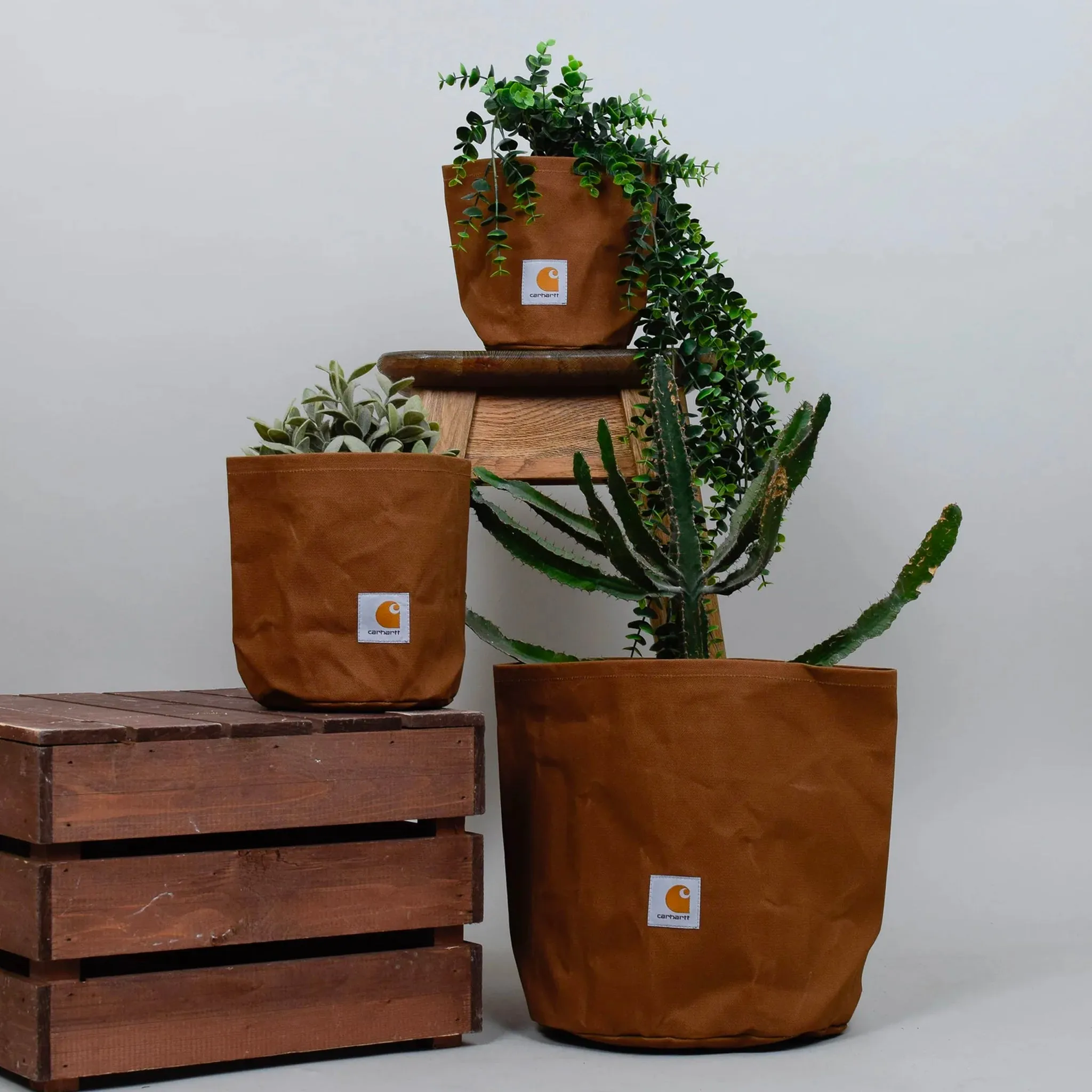 Canvas Planter Set