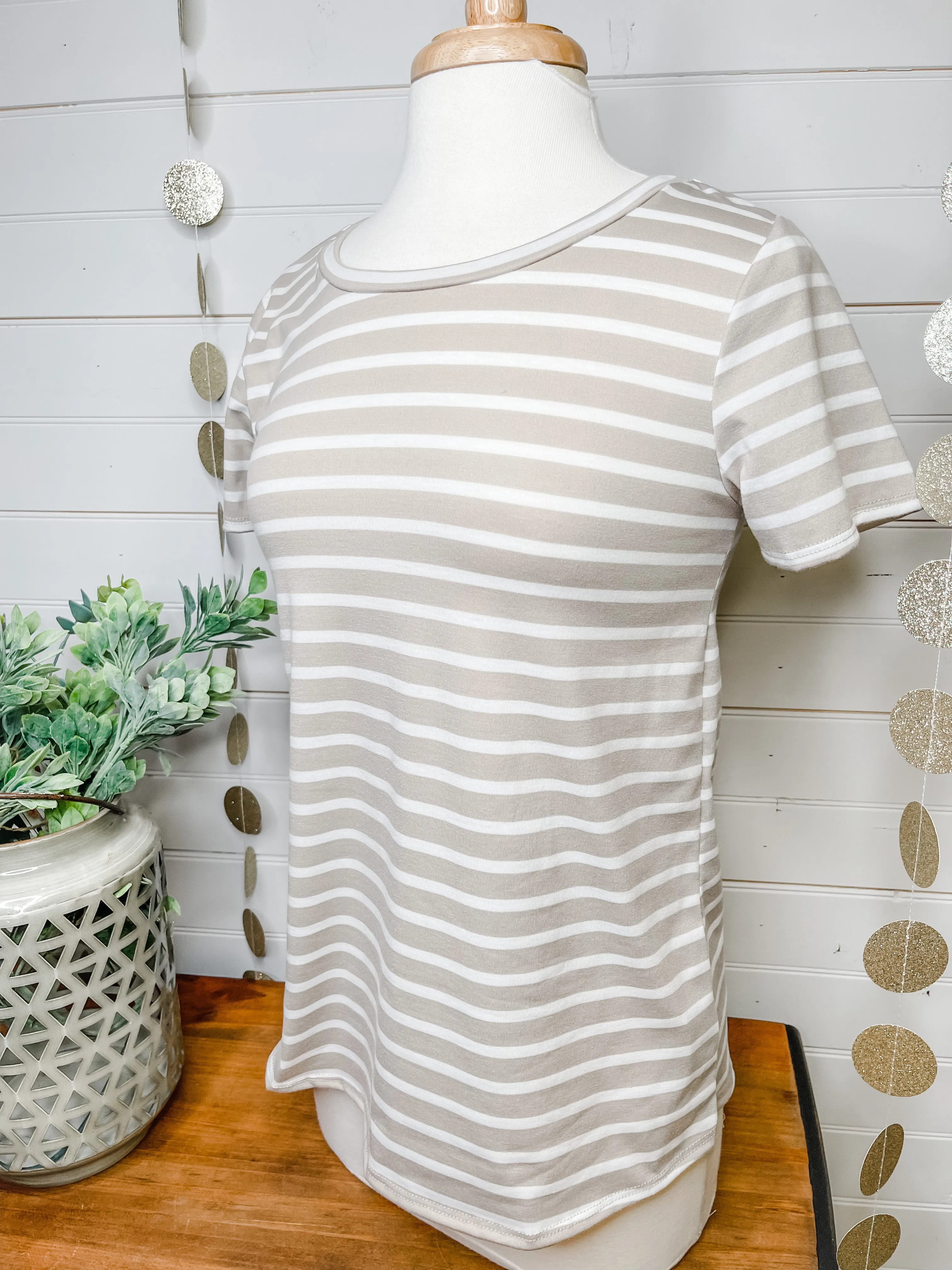 Casual Striped Tee