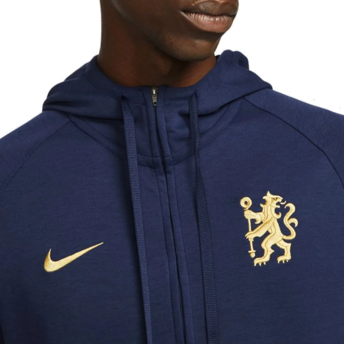 Chelsea FC navy Casual travel presentation tracksuit 2022 - Nike