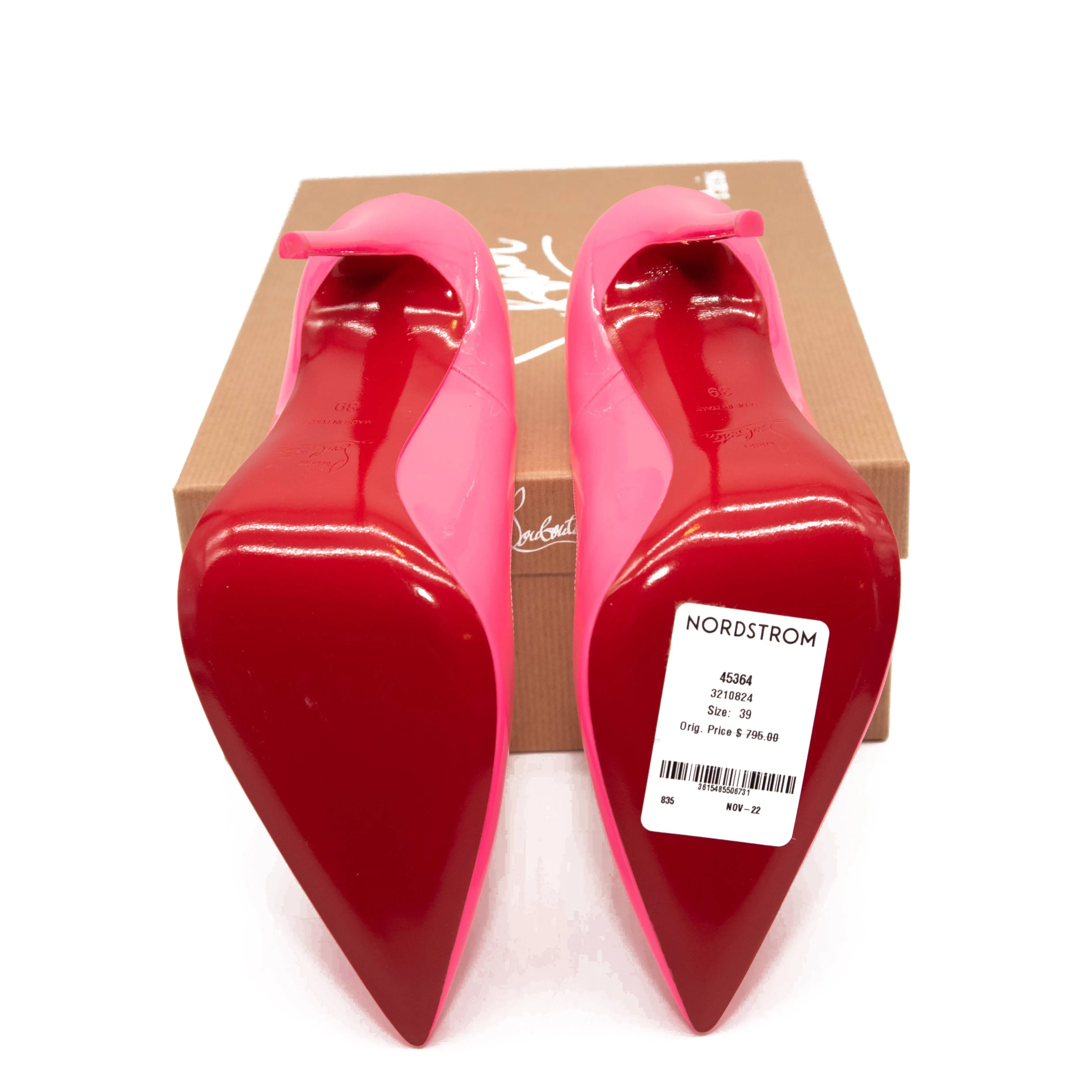 Christian Louboutin So Kate Pointed Toe Pump 133 mm EU 39