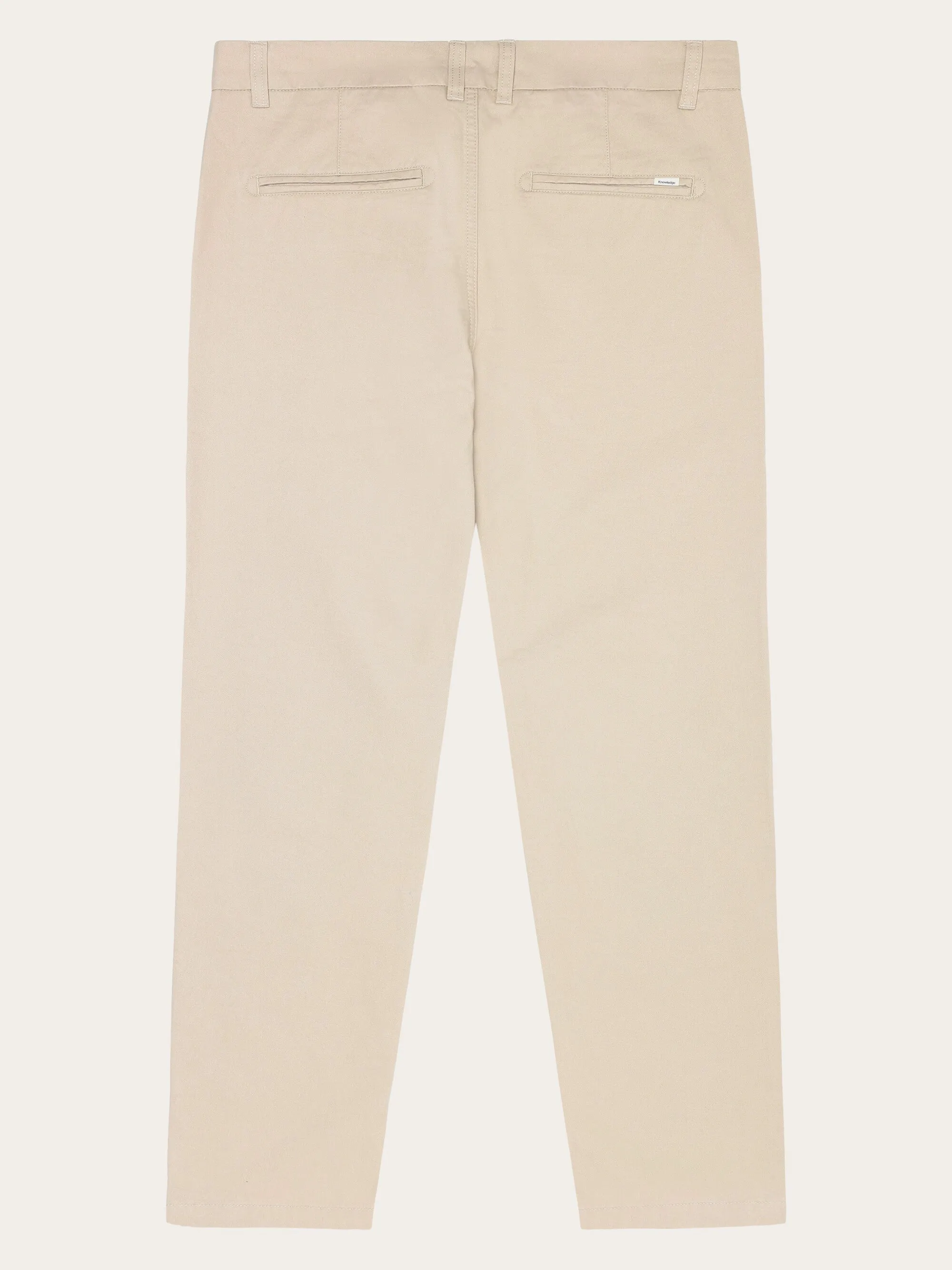 CHUCK regular twill chino pants - Light feather gray