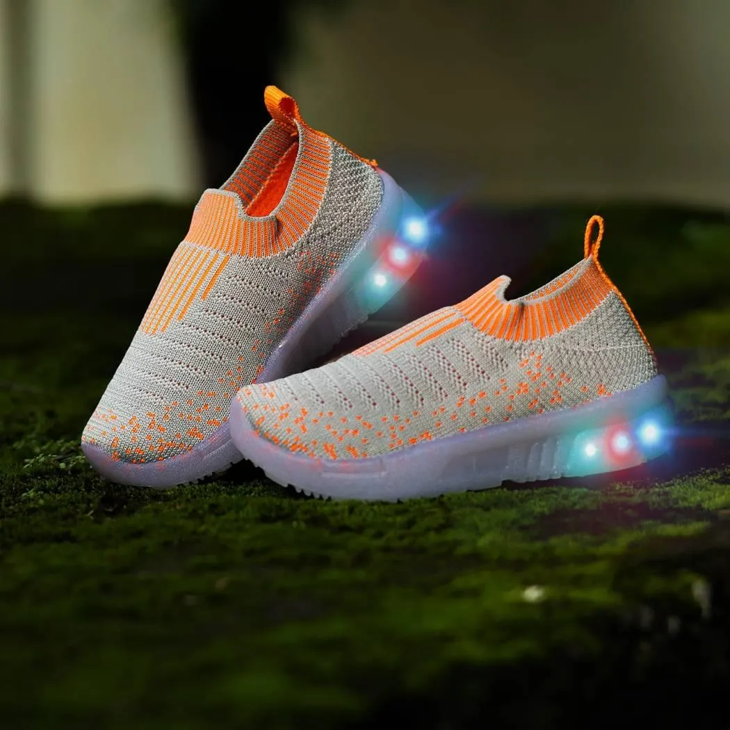 Combo of Slip-On Sports LED Shoes