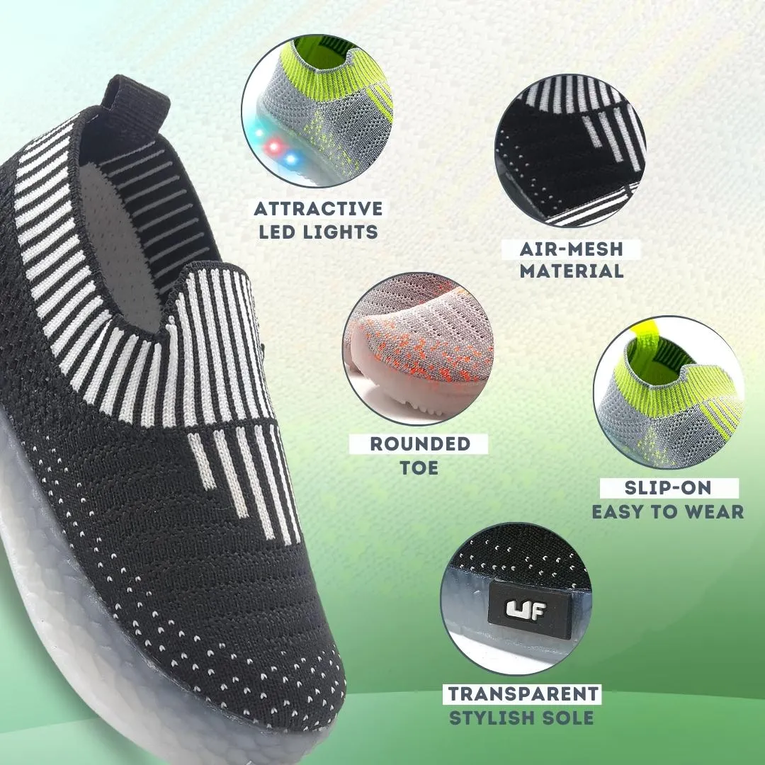 Combo of Slip-On Sports LED Shoes