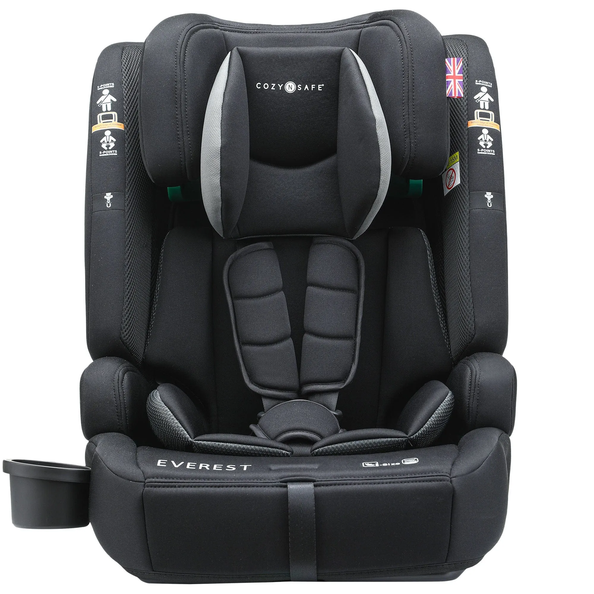 Cozy N Safe Everest i-Size Car Seat - Onyx