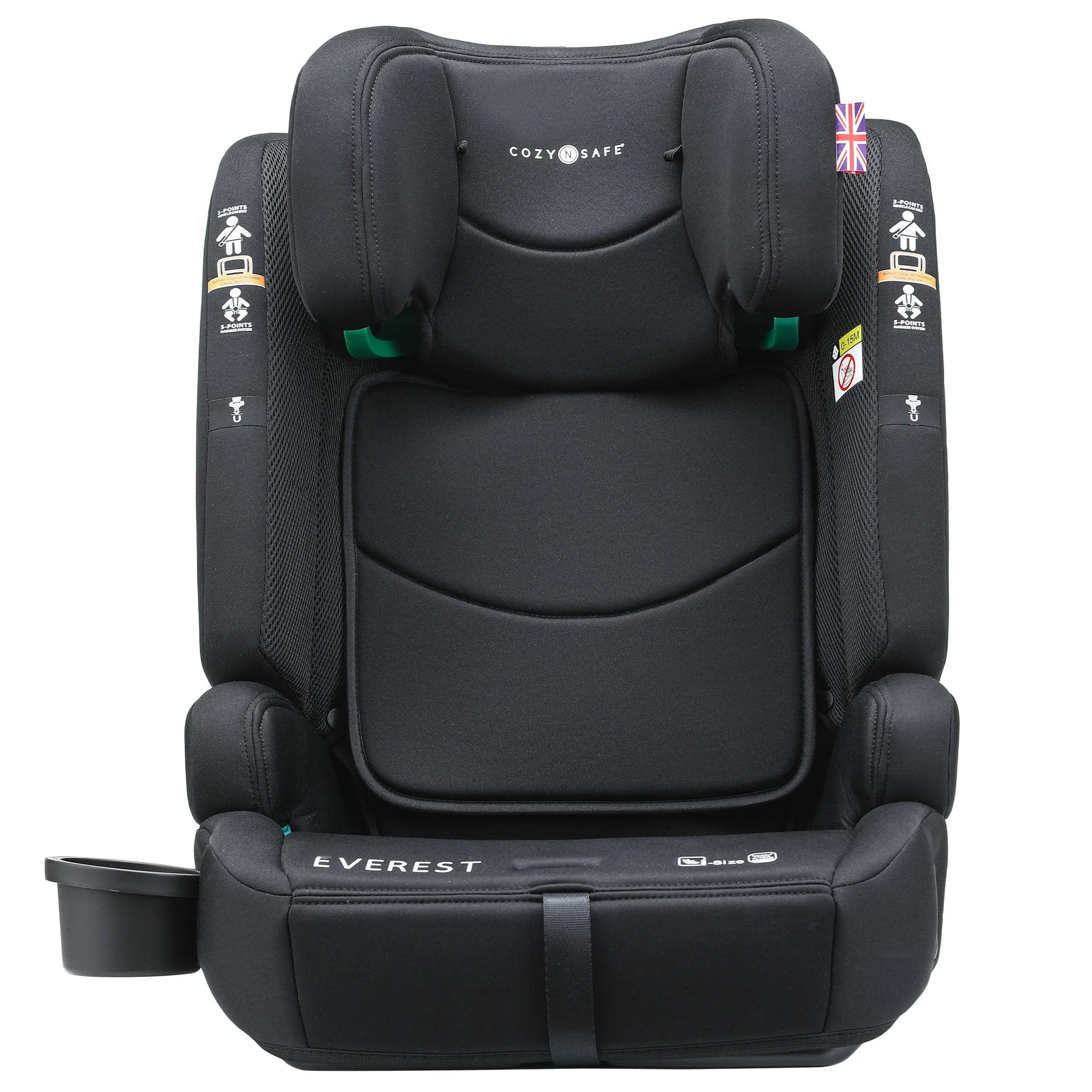 Cozy N Safe Everest i-Size Car Seat - Onyx