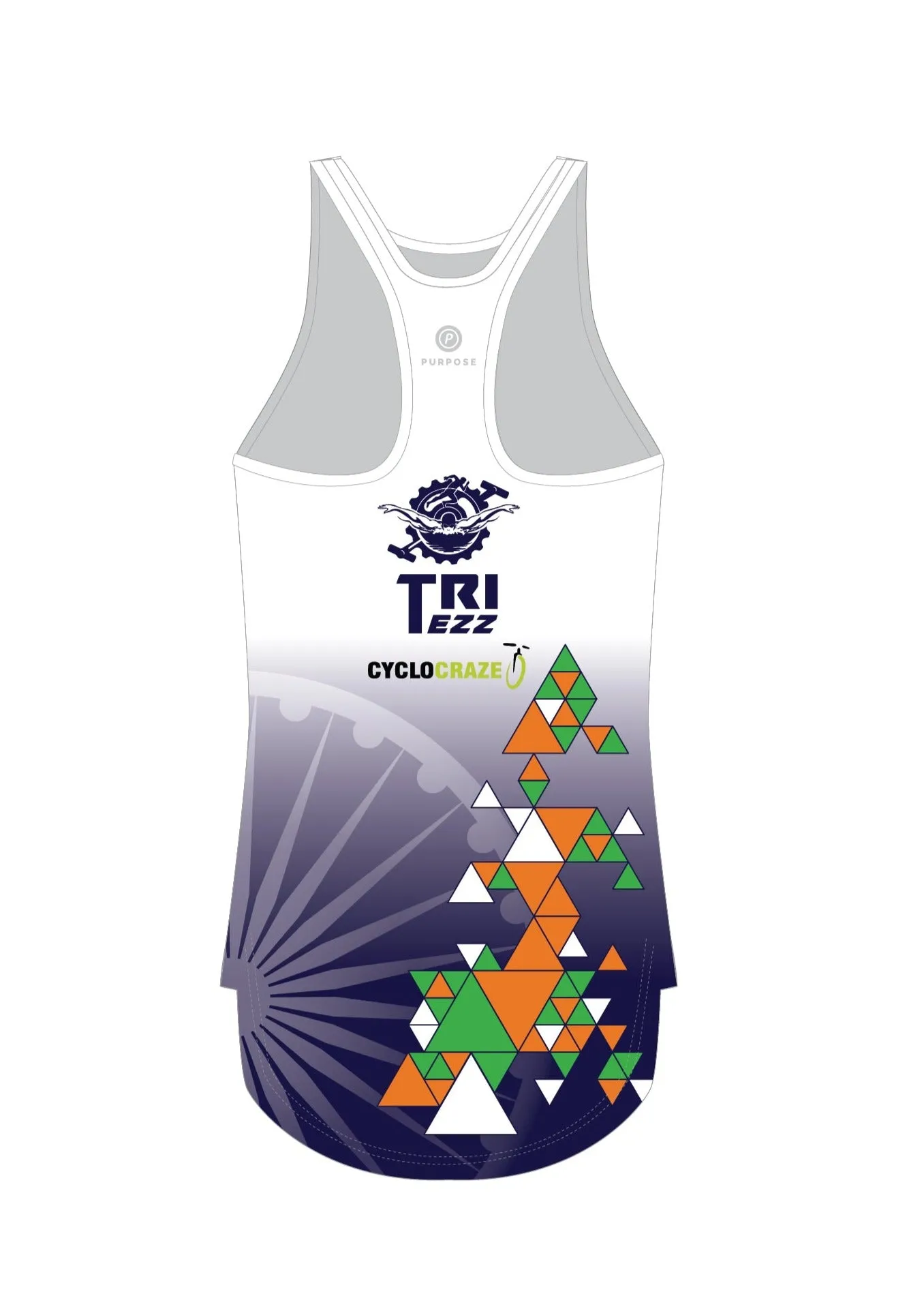 CUSTOM by PURPOSE Tritezz Women Running Singlet