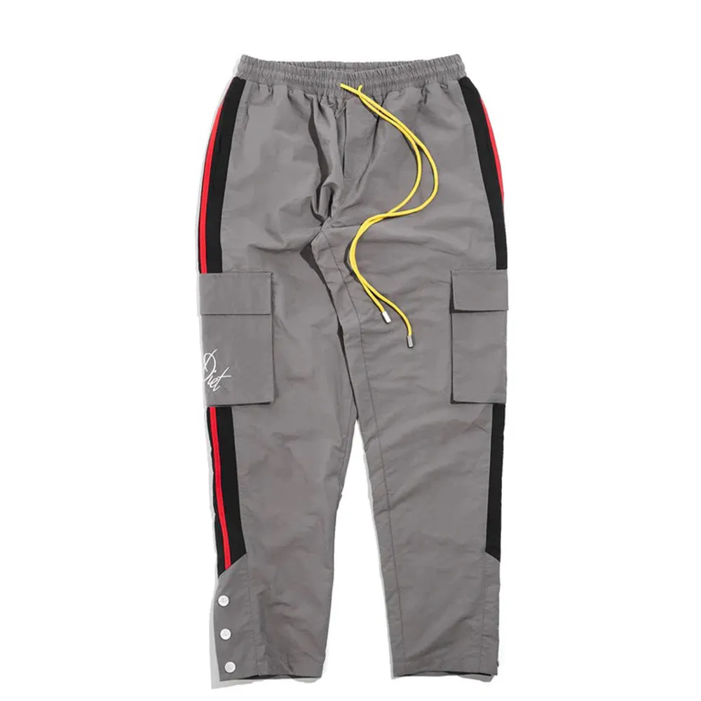 Diet Starts Monday Nylon Cargo Track Pants