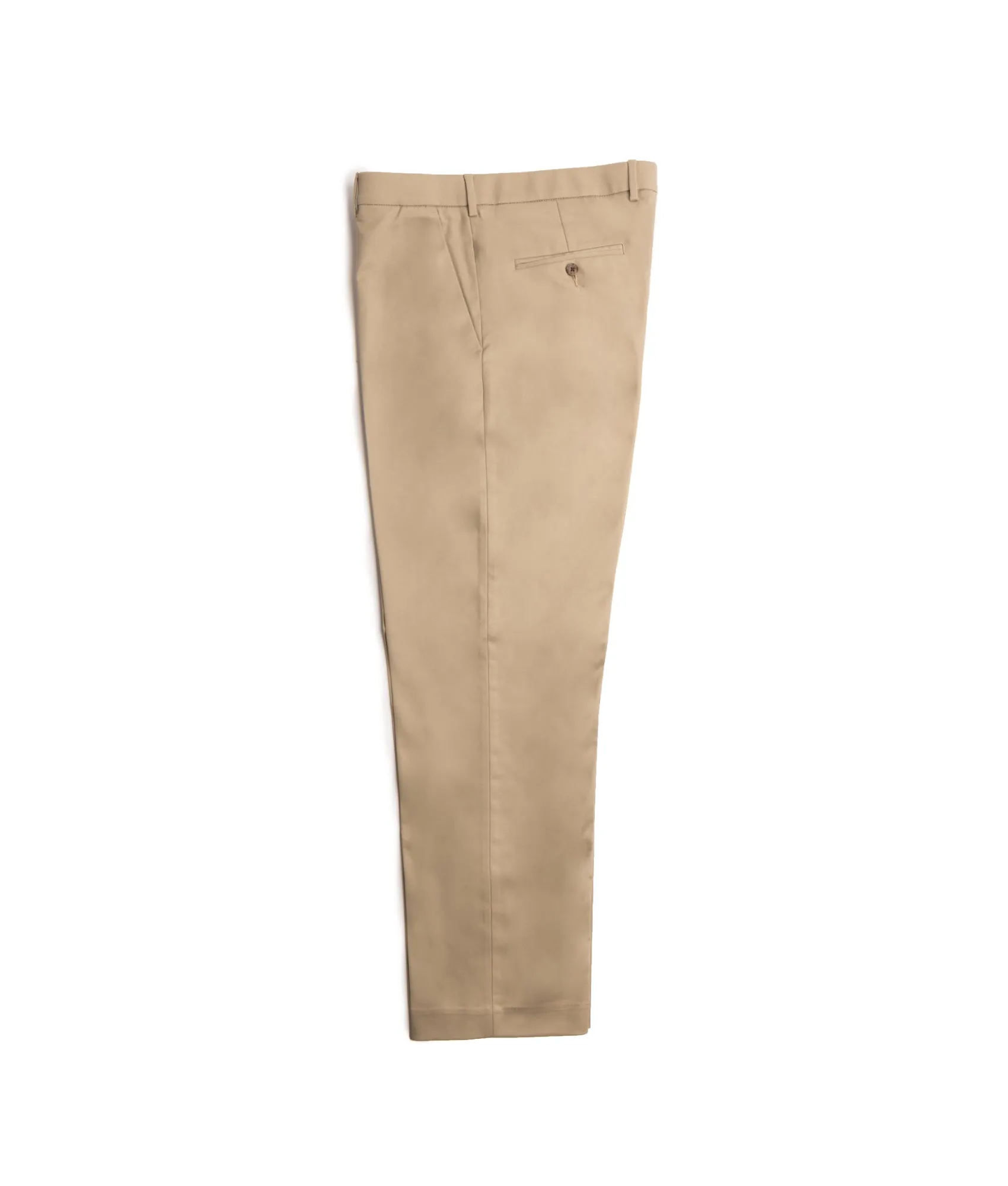 Flat Front 'Fordham' Easy-Cary Chino Twill Pant with Magnetic Closures - Khaki