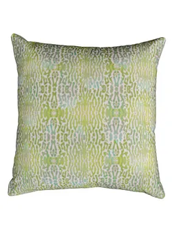 Green Pigeon Velvet Cushion