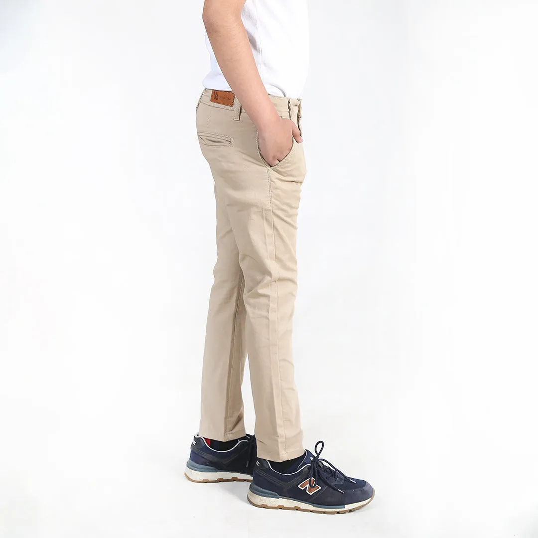 Khaki Cross Pocket Pants