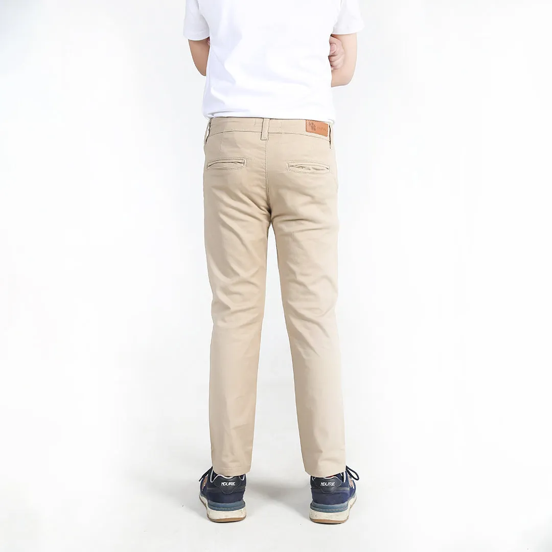 Khaki Cross Pocket Pants