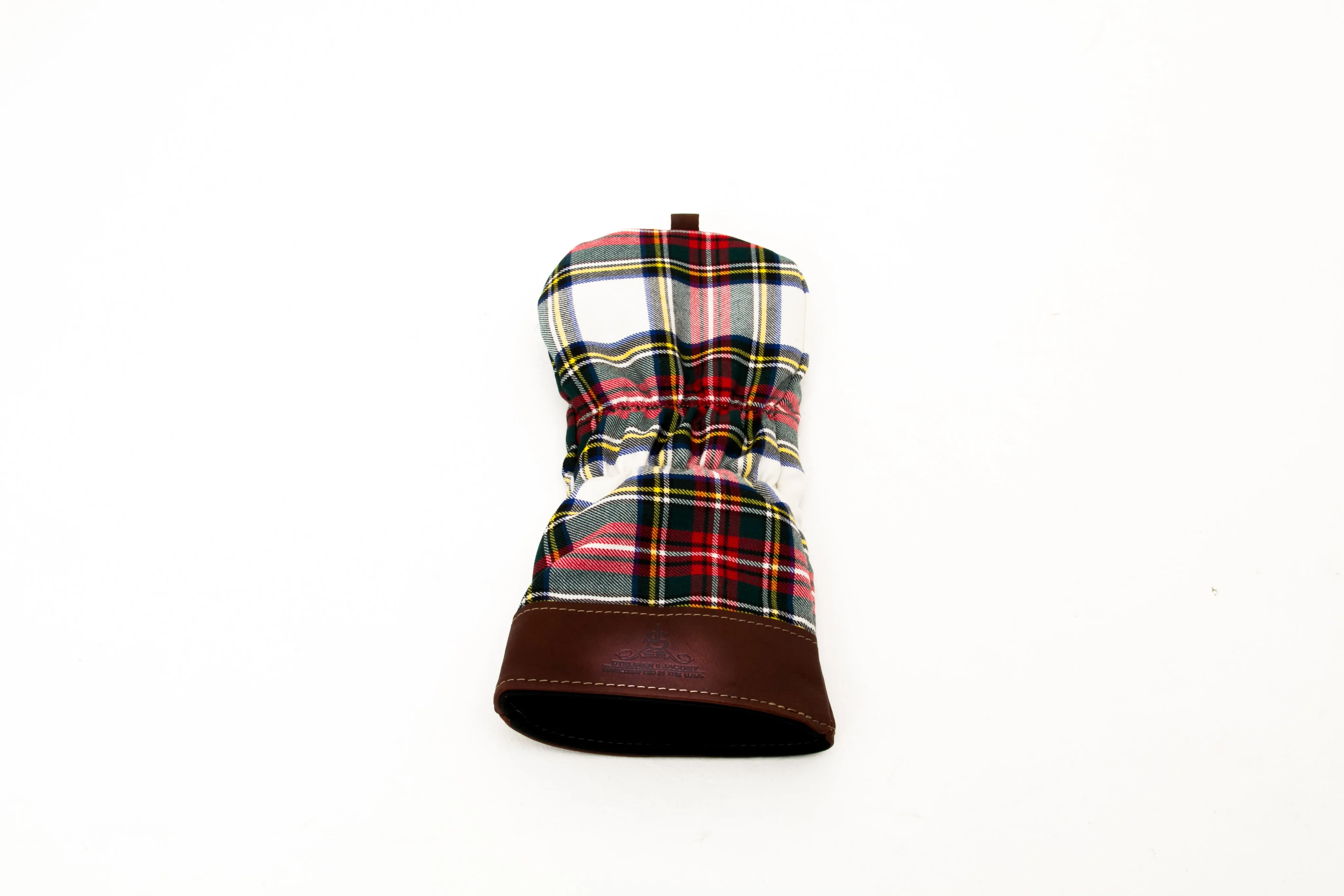 Leather & Wool Tartan Head Cover