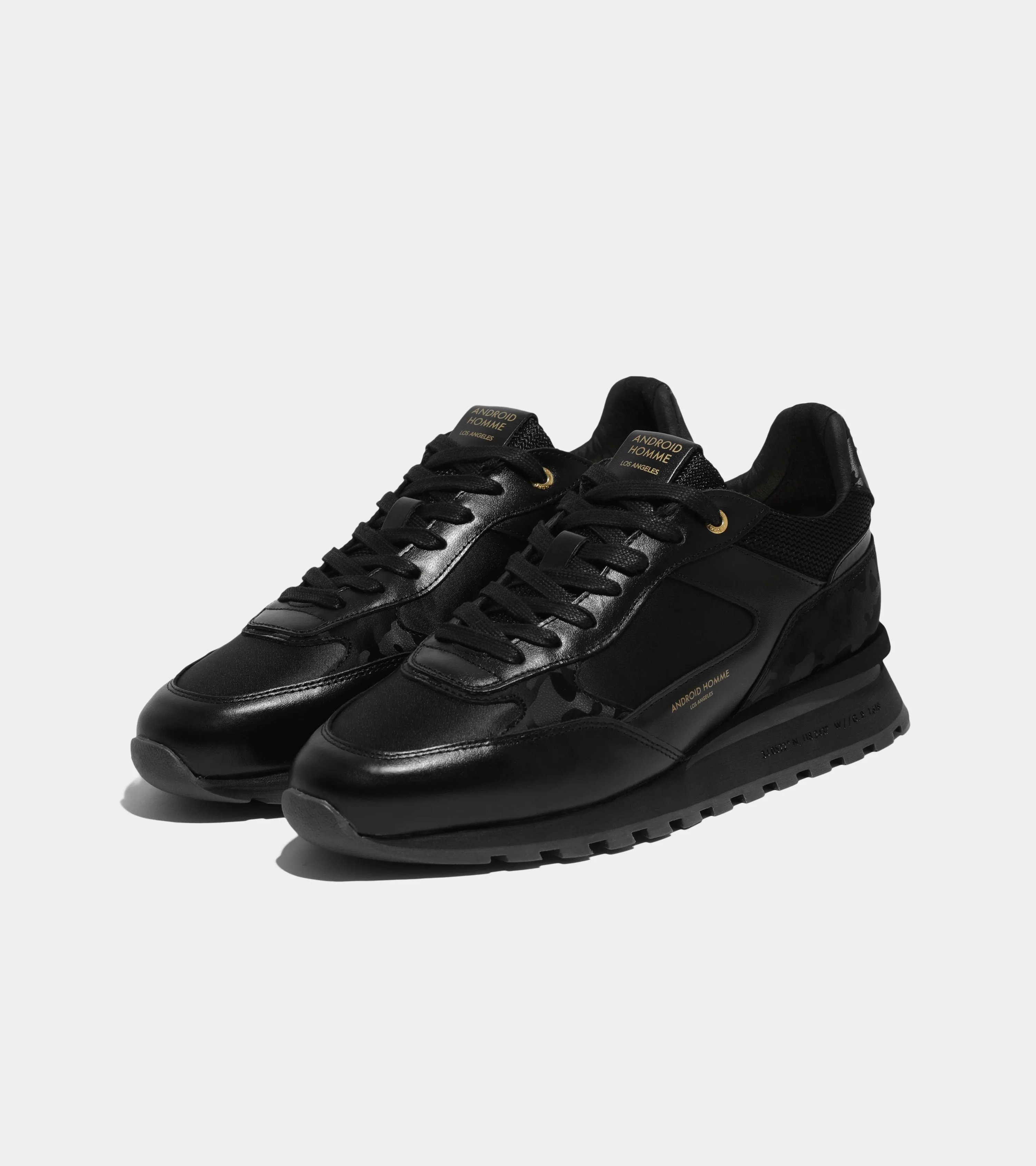 Lechuza Racer | Black Leather Camo AHP231-19