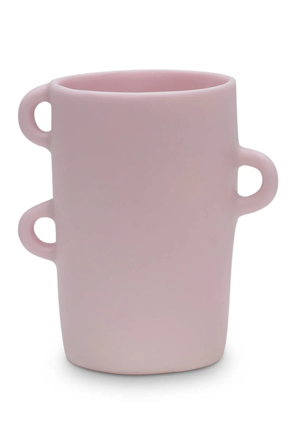 LOOPY Medium Vase in Pale Rose