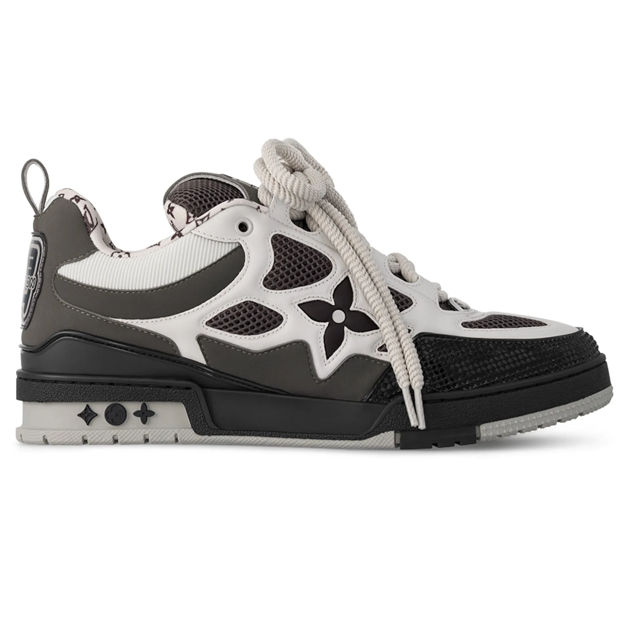 Louis Vuitton Monogram Skate Trainer Sneakers in Grey - Stylish Luxury Footwear