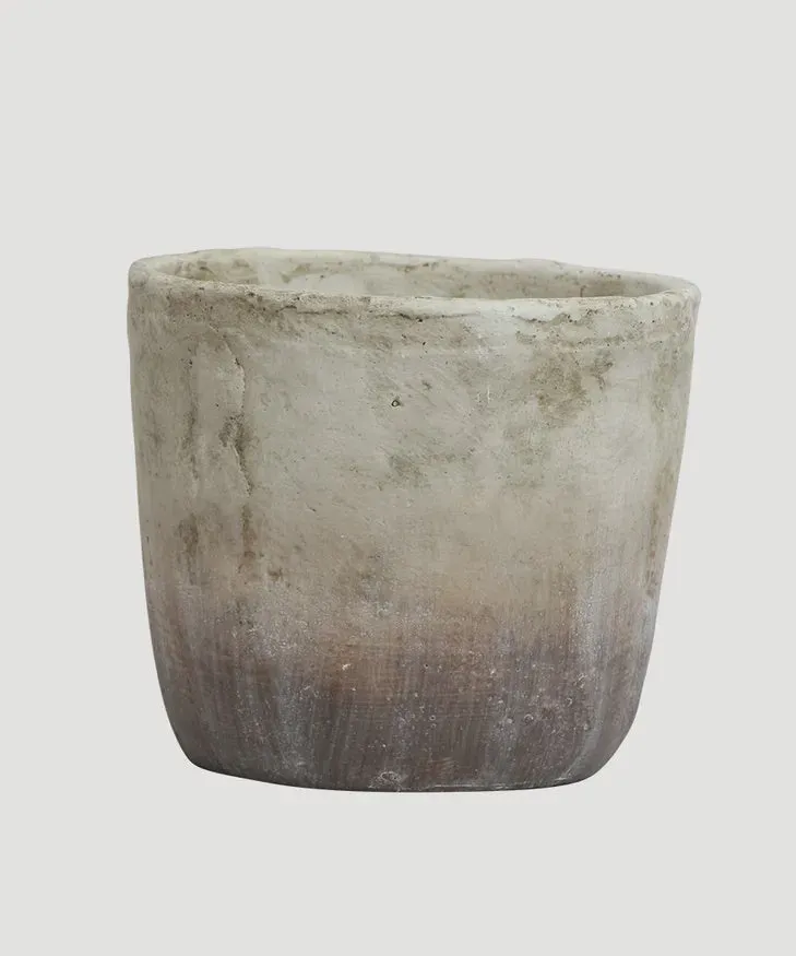 Marron Planter Pot - Medium