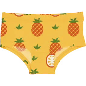 Maxomorra Pineapple Organic Cotton Hipster Briefs