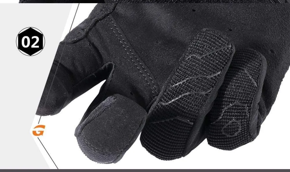 Men Shooting Gloves Military Army Mitten Tactical Full Finger Glove Touch Screen Light Breathable Cycling Airsoft Paintball