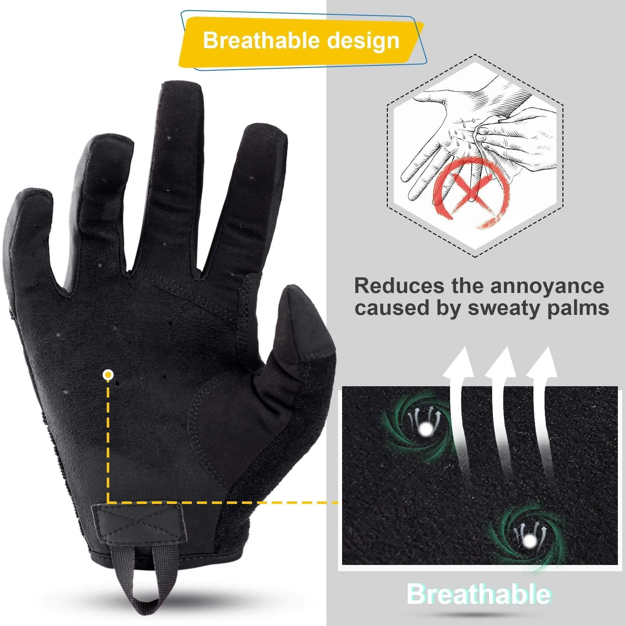 Men Shooting Gloves Military Army Mitten Tactical Full Finger Glove Touch Screen Light Breathable Cycling Airsoft Paintball