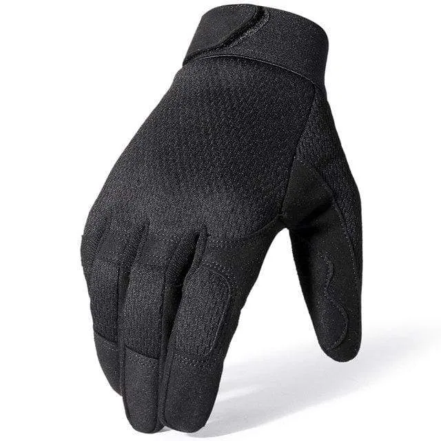 Men Shooting Gloves Military Army Mitten Tactical Full Finger Glove Touch Screen Light Breathable Cycling Airsoft Paintball