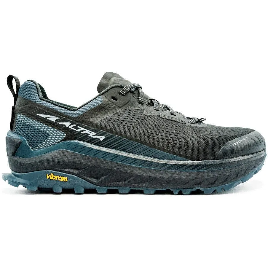 Men's Altra Olympus 4, Black/Steel, 13 D Medium