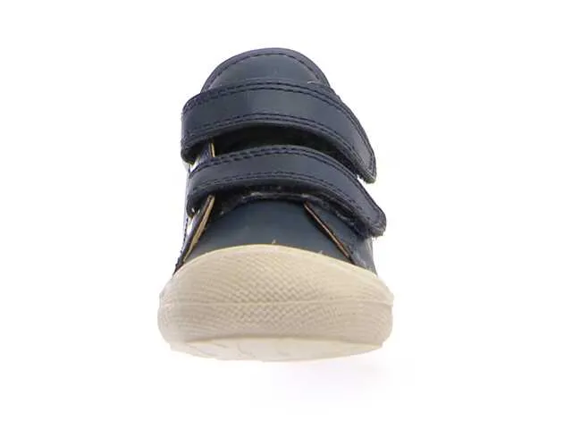 Naturino Toddler's (Sizes 19-24) Cocoon VL Navy/White Sole Leather