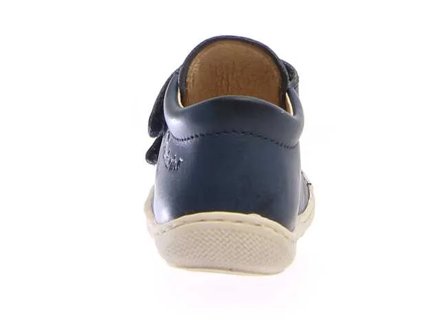 Naturino Toddler's (Sizes 19-24) Cocoon VL Navy/White Sole Leather