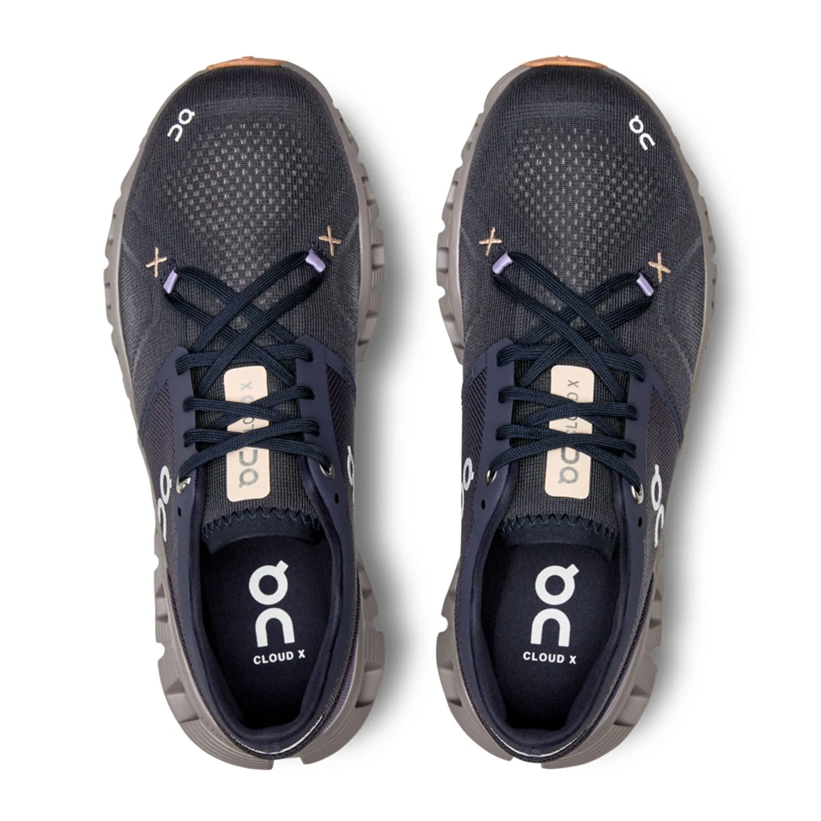 On Running Cloud X 3 Running Shoe (Women) - Iron/Fade