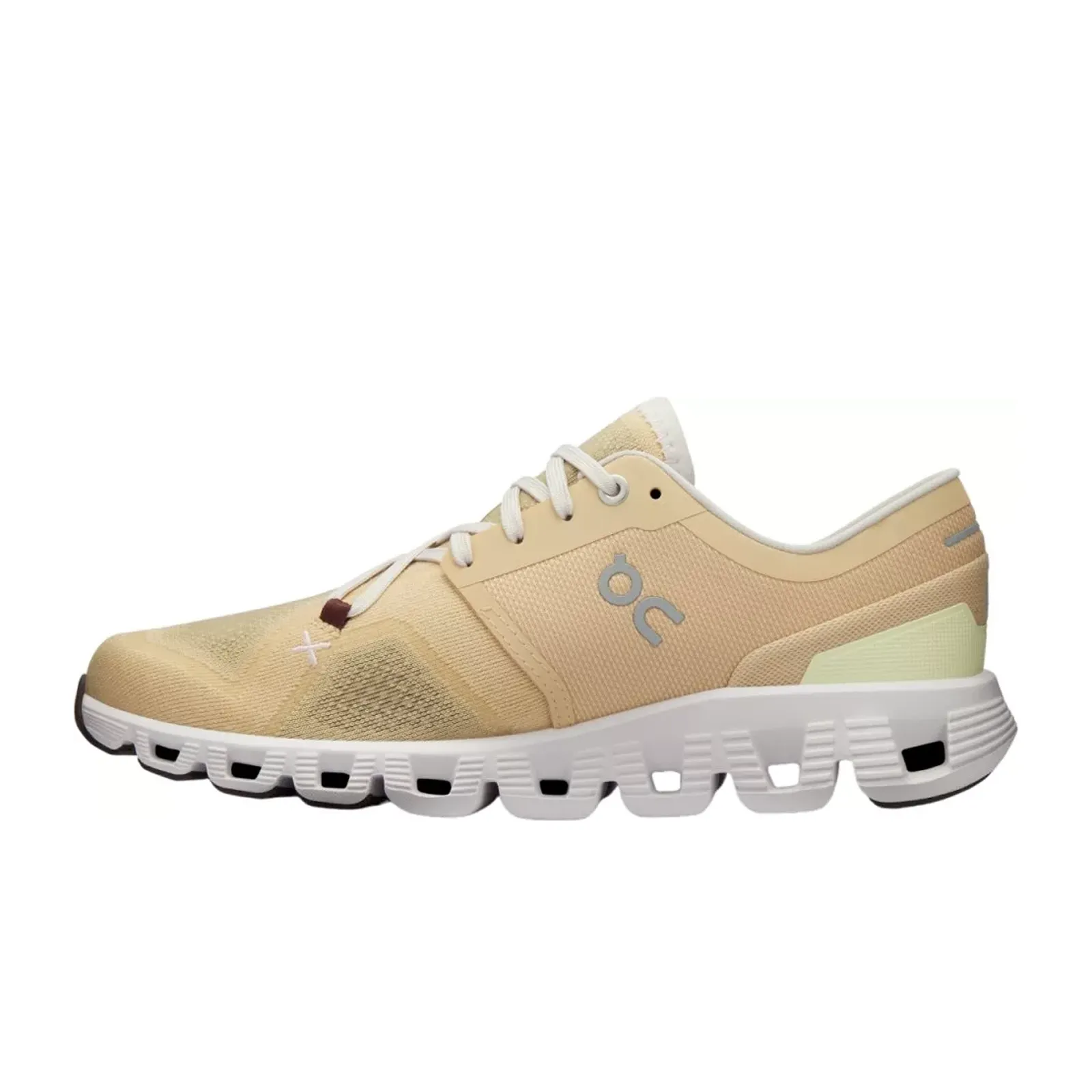 On Running Cloud X 3 Running Shoe (Women) - Savannah/Frost