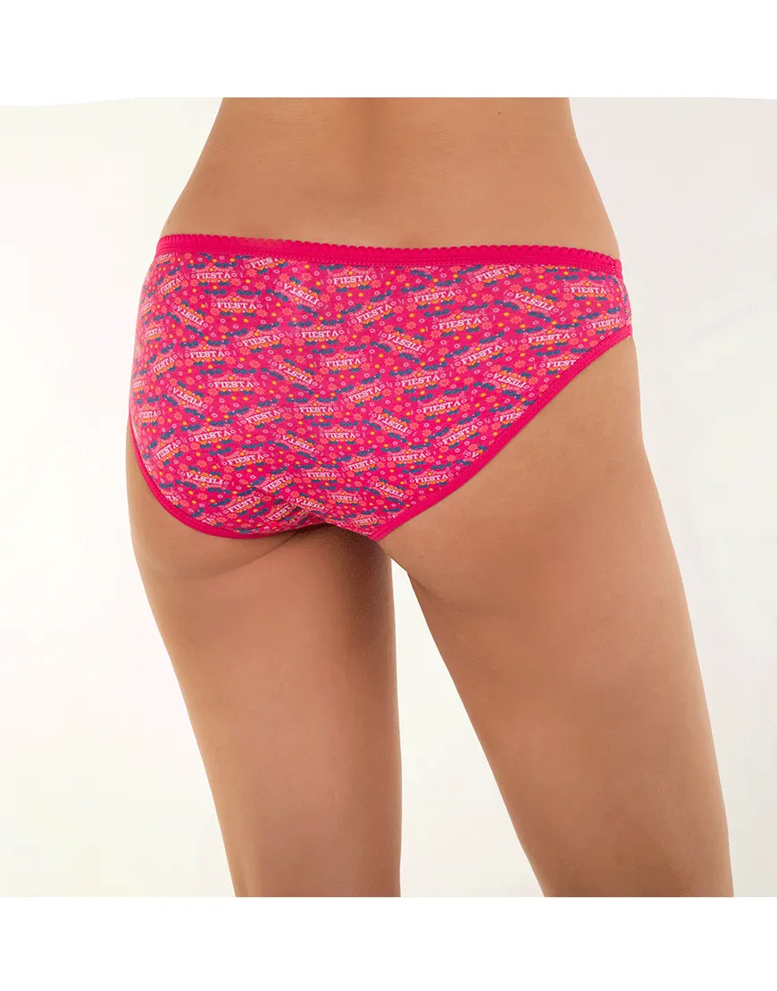 Pack of 5 Printed Bikini Briefs