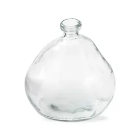 Pismo Recycled Glass Vase - Clear