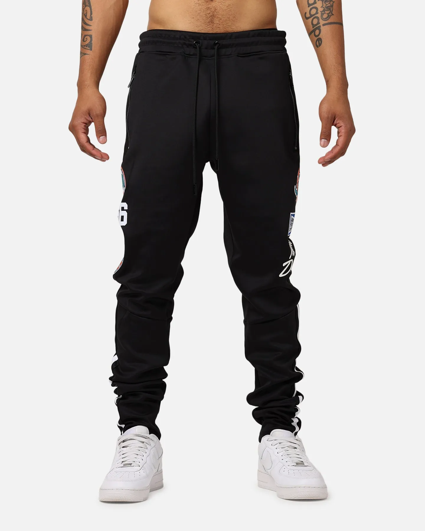 Pro Standard Miami Dolphins Fast Lane Track Pants Black