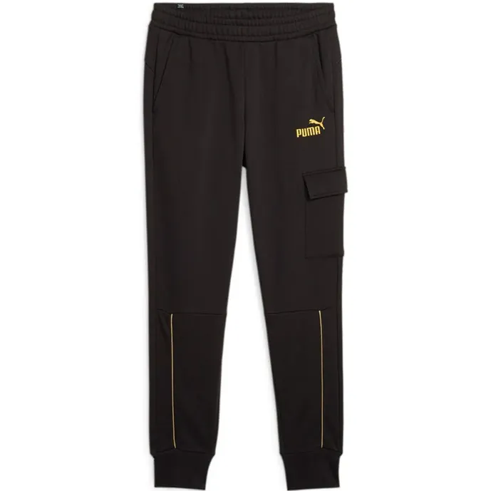 Puma men's sports trousers ESS Minimal Gold 680015 01 black