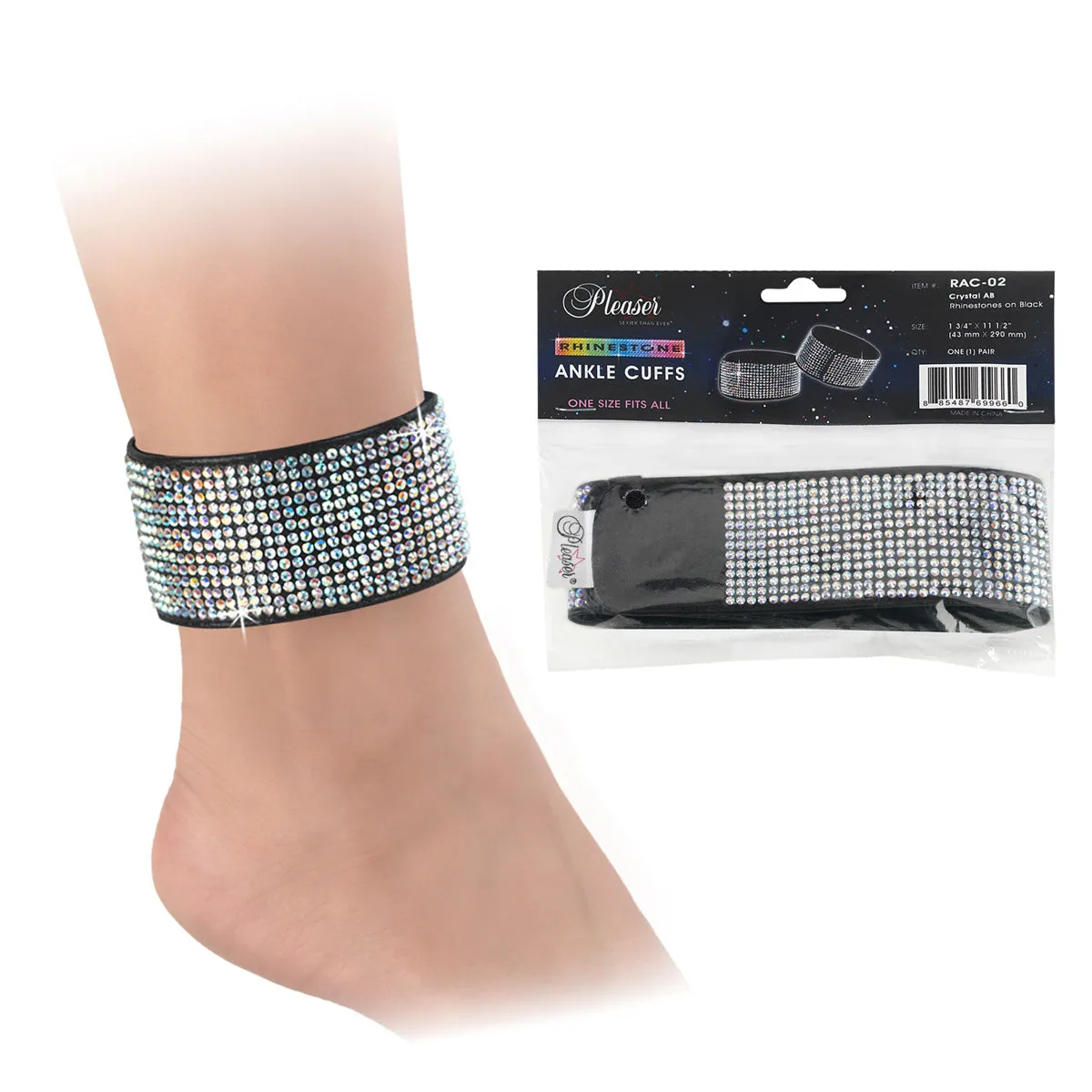 Replacement Rhinestone Ankle Cuffs